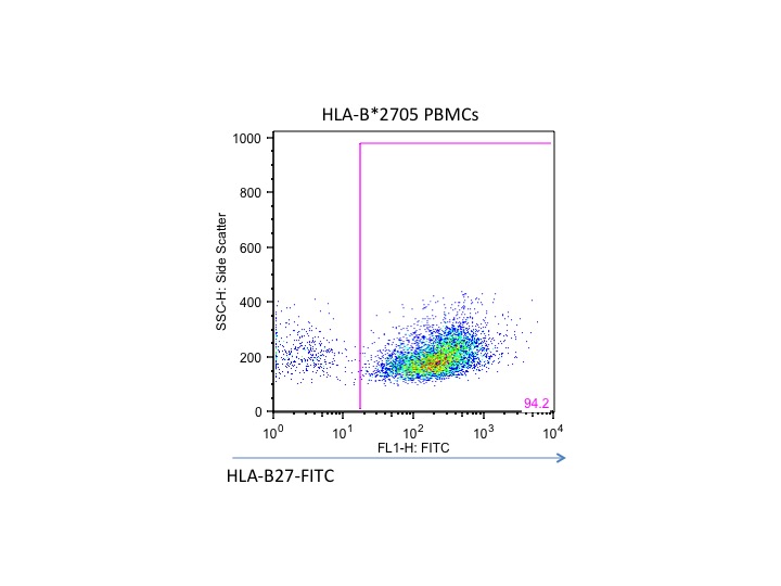 HLAB27 antibody for FACS Antibody Review